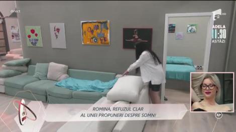 Romina l-a refuzat pe Ionuț să doarmă cu el