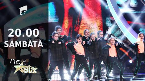 Next Star - Sezonul 10: Mini District - moment de dans urban și show de lumini