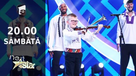 Next Star - Sezonul 10: Alex Lucaciu - interpretează muzică populară la vioară cu goarnă