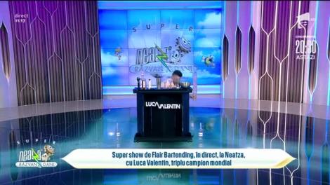 Super show de Flair Bartending, în direct, la Super Neatza