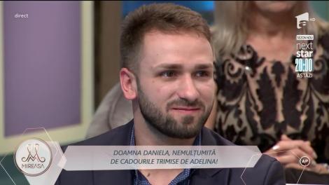 Adelina, cadou pentru Alin. Doamna Daniela: Ți-a trimis astea ca să te cumpere!