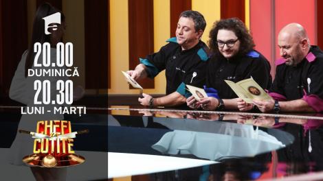 Chefii aleg preparatele de la proba individuală din ultimul duel! Ce trebuie să gătească
