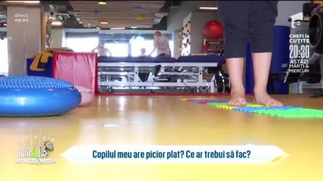 Cum se corectează platfusul la copii