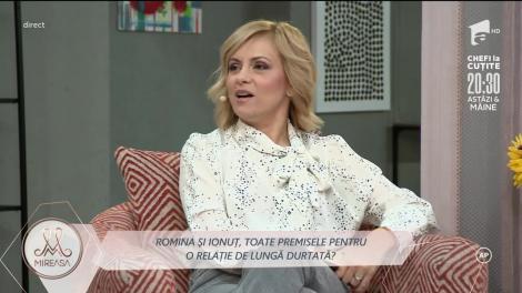 Romina și Ionuț, tot mai îndrăgostiți: M-am aprins repede!