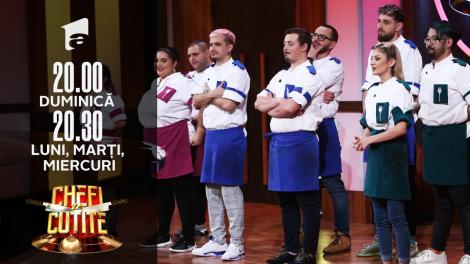 Iată care sunt cei trei finaliști din sezonul 9 Chefi la cuțite!
