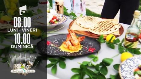 Meniu grecesc. Caracatiță, creveți, calamari, vedetele verii pe orice masă