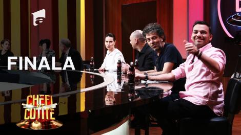 Ultima jurizare din finala Chefi la cuţite a fost desertul! Cine a fost dezamăgit de preparatul finalistului său