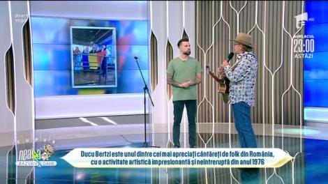 Ducu Bertzi cântă piesa Ziua ta, la Neatza cu Răzvan și Dani