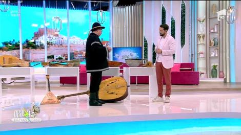 Constantin Ghinea-Dumitrache prezintă cele mai frumoase instrumente tradiționale, din diferite zone geografice