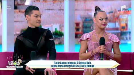 Tudor Andrei Ionescu și Daniela Ilco, dans spectaculos în platoul de la Neatza