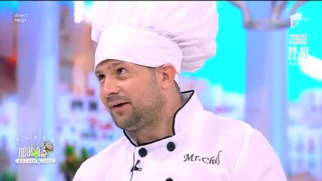Iluzionistul Robert Tudor face magie în bucătărie: Vreau să mă duc la Chefi la Cuțite!