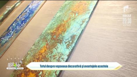 Totul despre vopseaua decorativă și avantajele acesteia