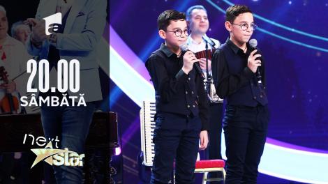 Next Star - Sezonul 10: Ianis și Iustin – show la acordeon și țambal
