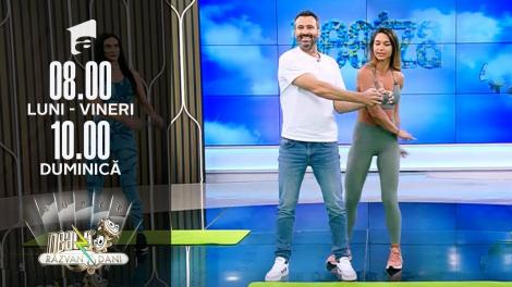 Nicolai Tand a lăsat bucătăria pentru rubrica de fitness