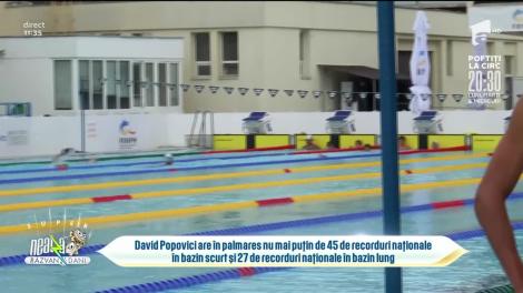 Fenomenul David Popovici! S-a calificat la J.O. la doar 16 ani!