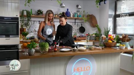 Roxana Blenche şi Ramona Olaru fac echipă în bucătărie