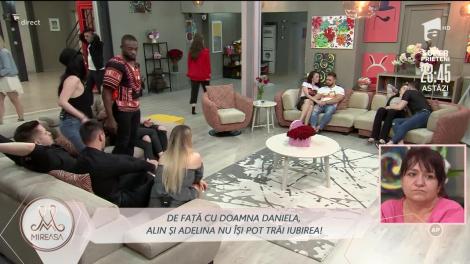 Alin și Adelina, un cuplu funcțional doar în absența doamnei Daniela?