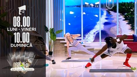 Prima probă din concursul ”Cea mai sexy mămică”: Finalistele au fost puse la treabă de exoticul instructor de fitness Fernando Polo