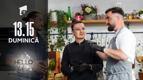 Degustare Hello Chef! Preparatele făcute de Roxana Blenche și Cătălin Rizea sunt delicioase