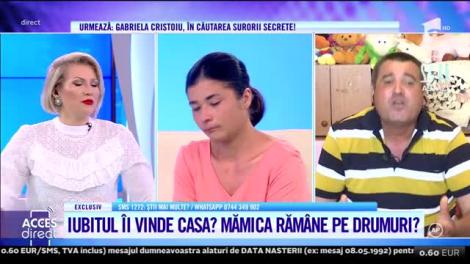 Iubitul a aruncat-o în stradă cu cei doi copii? Cum se apără bărbatul