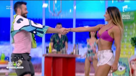 Antrenament full body cu partener. Fitness cu Diana Stejereanu