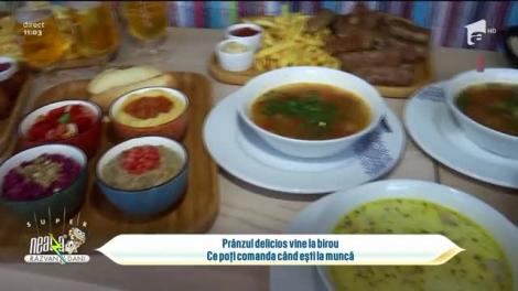 Prânzul delicios vine la birou. Ce poți comanda când ești la muncă