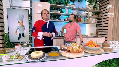 Cheesecake cu fructe și caramel, rețeta lui Vlăduț de la Neatza cu Răzvan și Dani