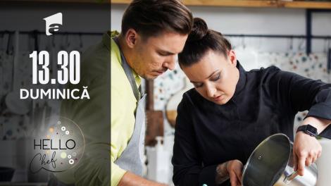 Roxana Blenche şi medicul Mihail Pautov pregătesc un desert delicios - Millefeuill