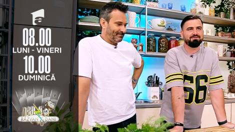 Nicolai Tand și Cătălin Rizea fac echipă la Neatza de Weekend. Au gătit "Hotdog" şi "Somon marinat"