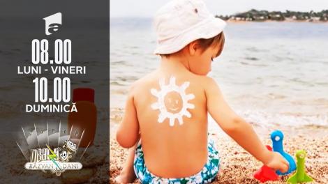 Sfaturi utile în cazul în care copilul face insolație