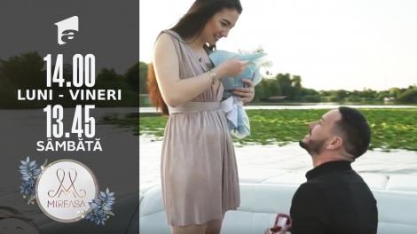 Mireasa 2021, sezonul 3. Ionuț a cerut-o în căsătorie pe Romina