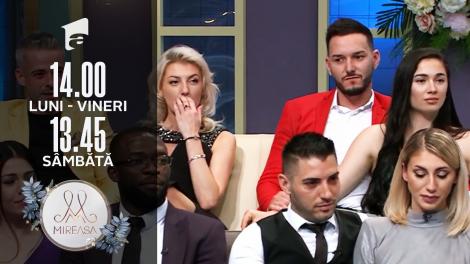Gala Mireasa, 10 iulie 2021, sezonul 3. Nesiguranța, mereu parte din procesul de asumare! Concurenții iau parte la un concurs în casa Mireasa