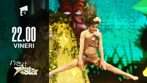 Next Star - Sezonul 10: Denisa Bălan – moment de teatru și acrobație