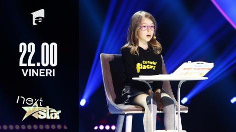 Next Star - Sezonul 10: Adriana Maria Păunescu – moment poezie și desen