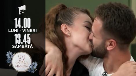 Mireasa Sezonul 3, 15 iulie 2021. Cosmina și Alin s-au sărutat