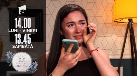 Mireasa Sezonul 3, 16 iulie 2021. Ce are de ascuns Romina de nu vrea să sune acasă?