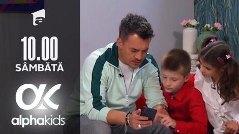 Alpha Kids, 17 iulie 2021, ediția 3. Clara și Andrei, la camera secretă