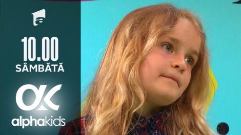 Alpha Kids, 17 iulie 2021, ediția 3. Ce este internetul? "Te poate distruge"