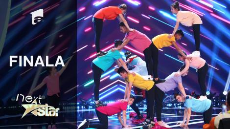 Finala Next Star - Sezonul 10: Școala Recea prezintă un moment de dans acrobatic