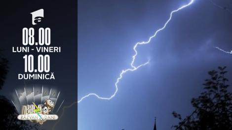 Super Neatza, 20 iulie 2021. Cum va fi vremea în România. Unde va ploua în zilele următoare