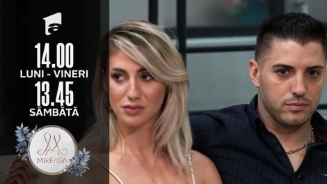 Mireasa Sezonul 3, 20 iulie 2021. Liviu și Maria, o relație ghidată din umbră de către doamna Mari
