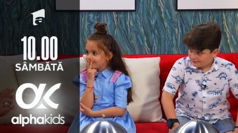 Alpha Kids, ediția 4. Briana și Rareș, la camera secretă