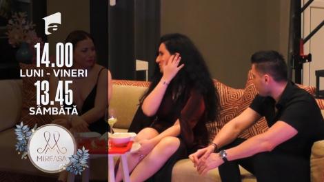 Mireasa, 26 iulie 2021, sezonul 3. Alina și Liviu, nici vorbă să îngroape securea războiului