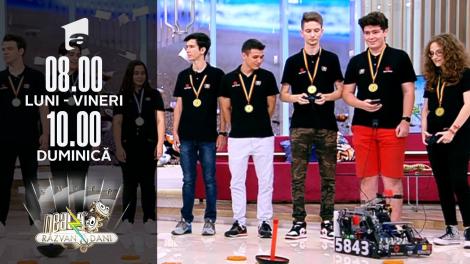 Super Neatza, 26 iulie 2021. Echipa Națională de Robotică a Rom&acirc;niei - Autovortex, campioană mondială la robotică