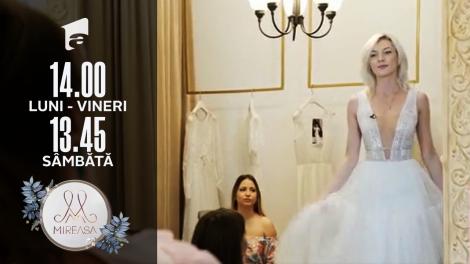 Mireasa sezonul 3, 29 iulie 2021. Momente unice: Fetele au probat rochiile de mireasă