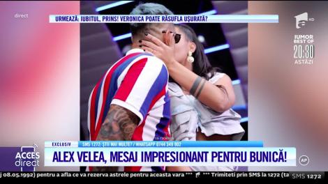 Acces Direct, 29 iulie 2021. Mesajul impresionat trimis de Alex Velea pentru bunica lui, în urmă cu trei ani