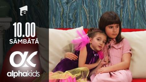 Alpha Kids, ediția 5. Rebeca şi Sofia, în Camera Secretă! Ce a păţit tonomatul cu bomboane