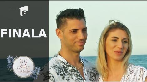 Finala Mireasa sezonul 3, 1 august 2021. Liviu şi Maria, "fantasy date" într-un cadru romantic la malul mării!