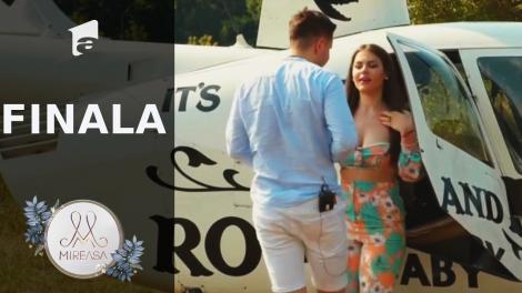 Finala Mireasa sezonul 3, 1 august 2021. Andreea şi Marian, "fantasy date" cu elicopterul!