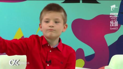 Alpha Kids, ediția 8, 21 august 2021. Ce mănâncă o vedetă? Răspunsul copiilor: Mâncare fițoasă și scumpă